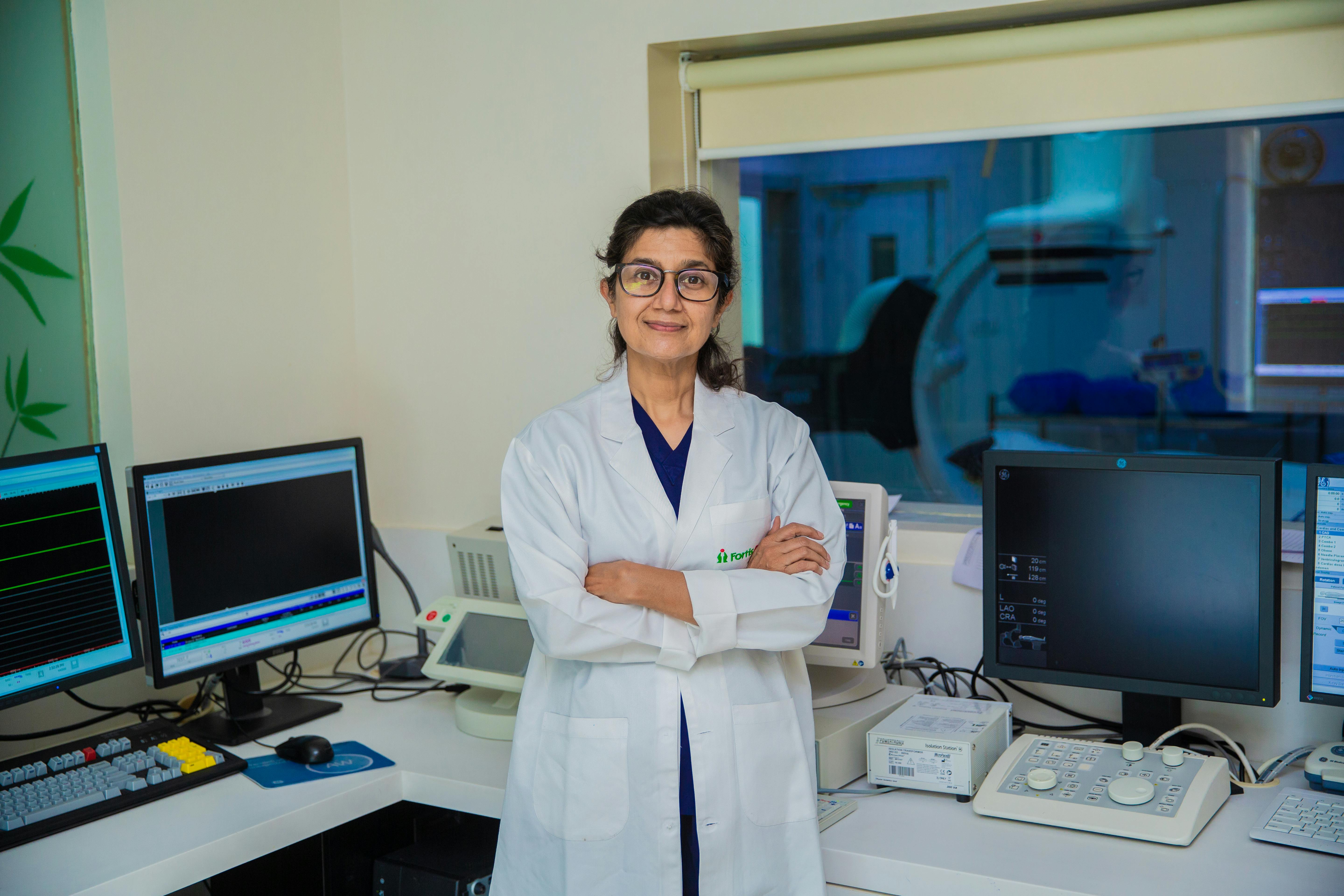 Indian gynaecologist doctor